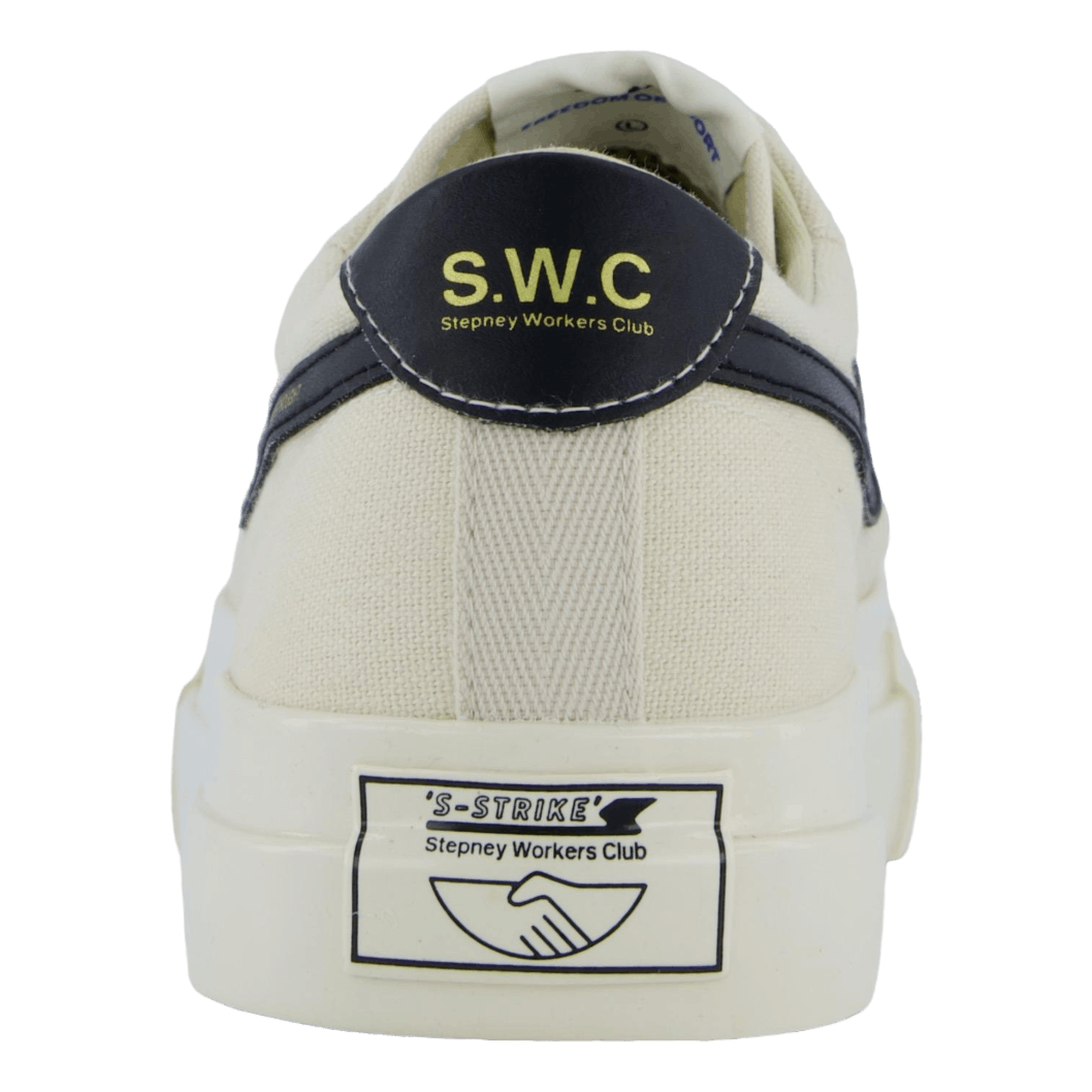Dellow S-strike Canvas Ecru & Black