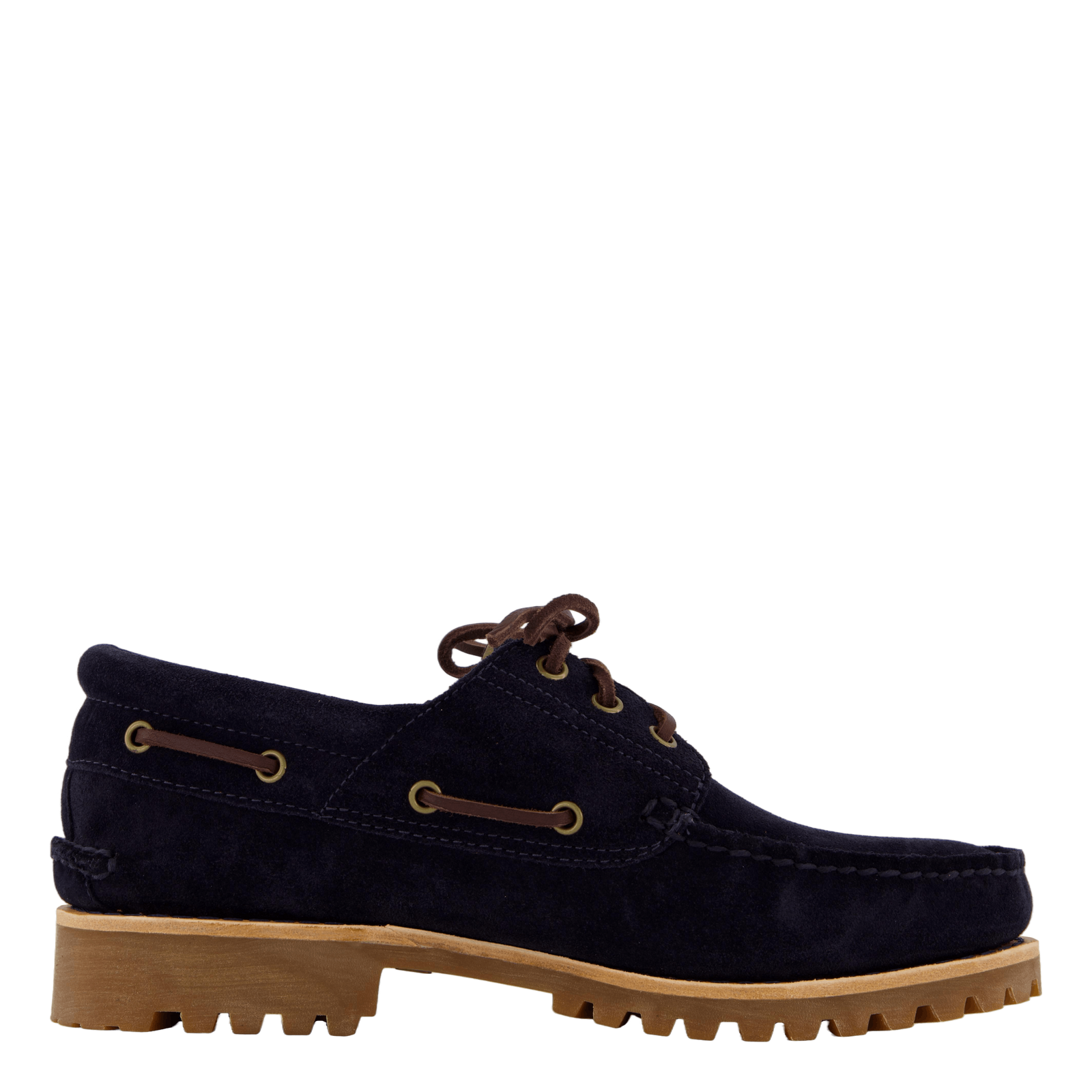 Timberland Authentic Boat Shoe Dark Blue Suede