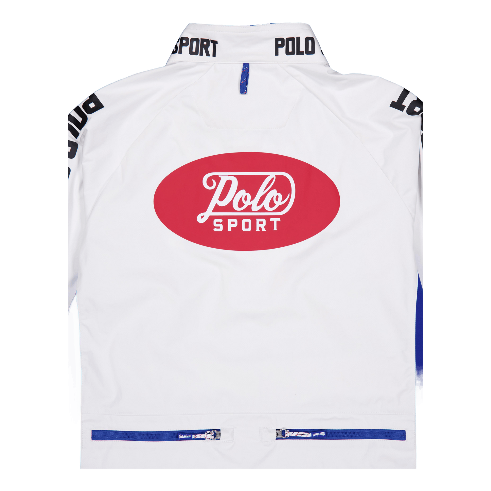 Polo Sport Water-Repellent Pullover Ceramic White/Heritage Blue