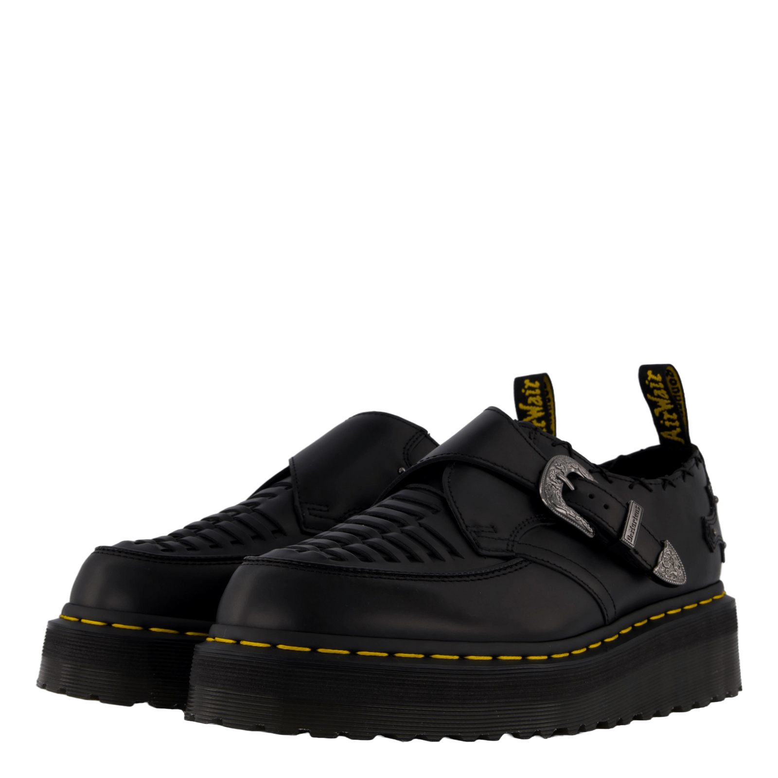 Ramsey Quad Monk Black Smooth