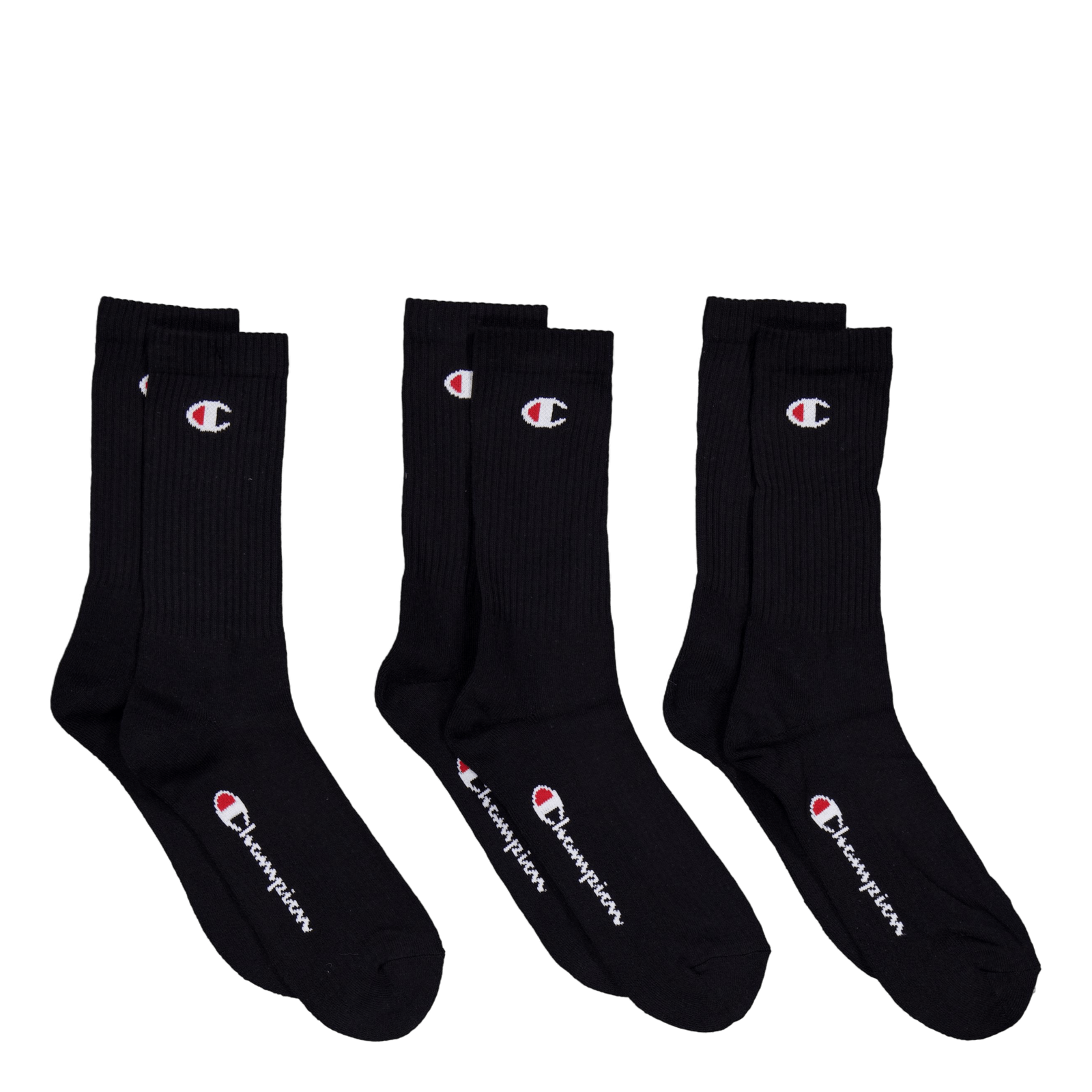 3pk Crew Socks Nbk/nbk/nbk-ns