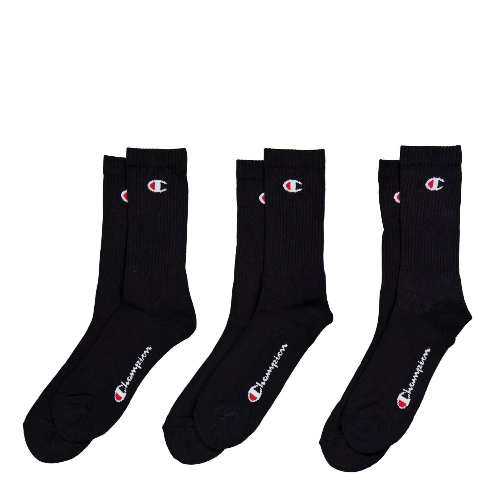 3pk Crew Socks Nbk/nbk/nbk-ns