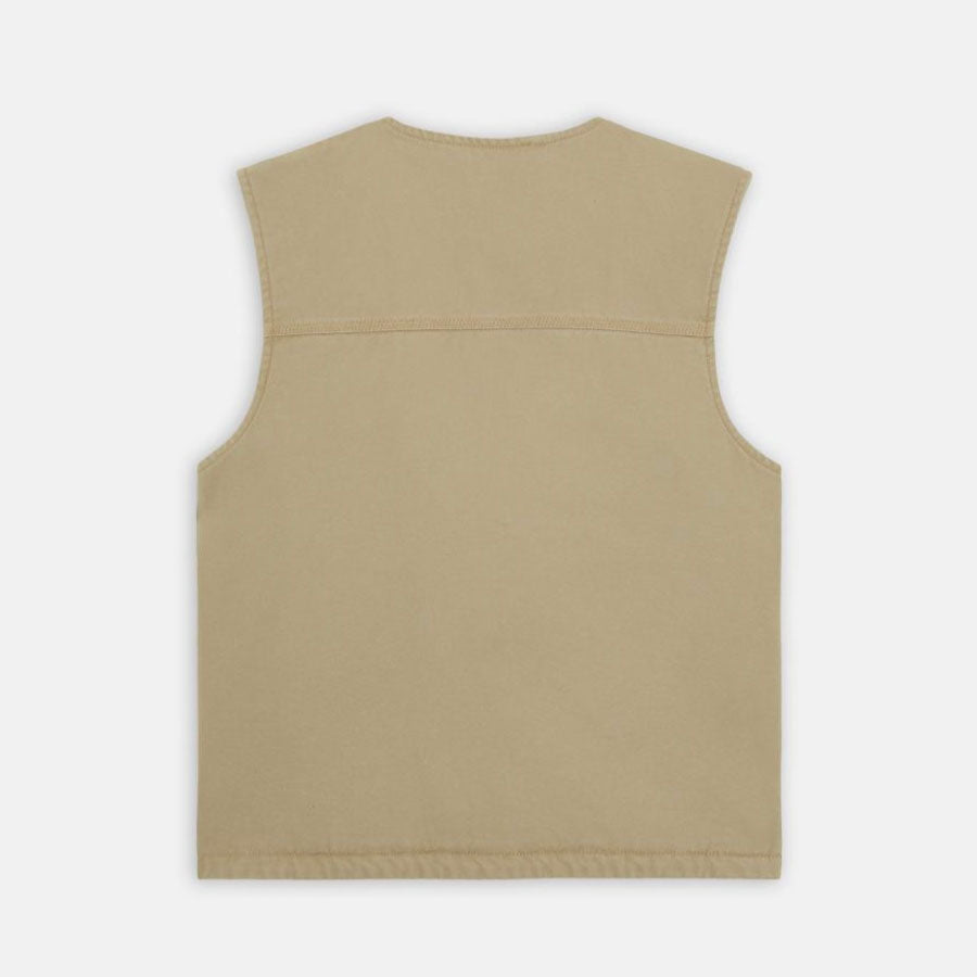Duck Canvas S/mmr Vest Sw Desert Sand
