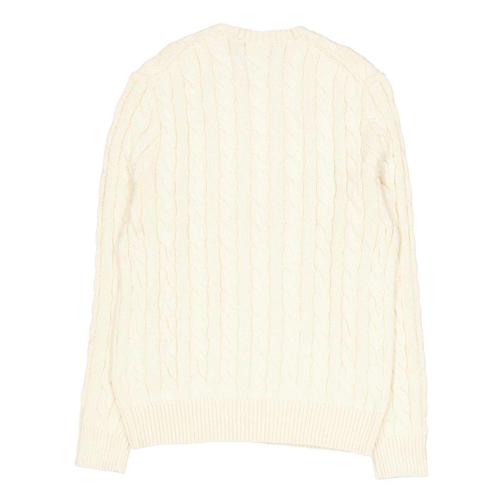 Cable-Knit Cotton Sweater Andover Cream