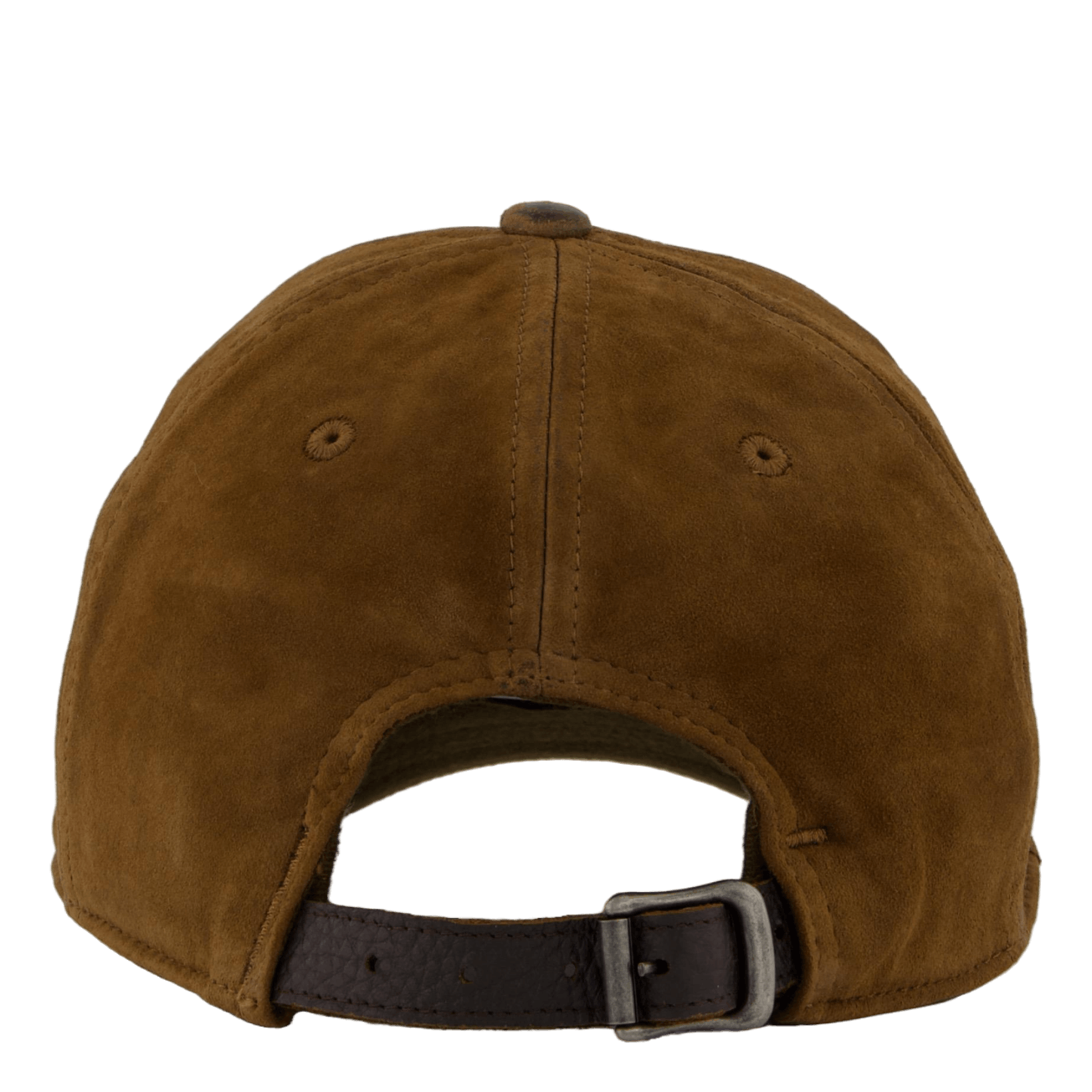 Suede Ball Cap Smith Brown