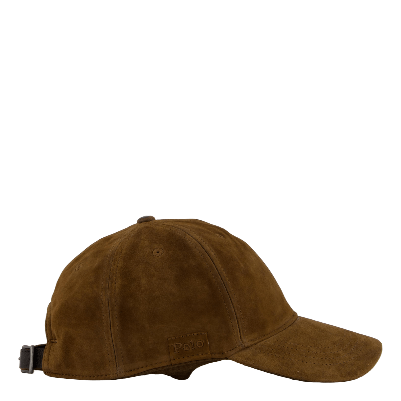 Suede Ball Cap Smith Brown