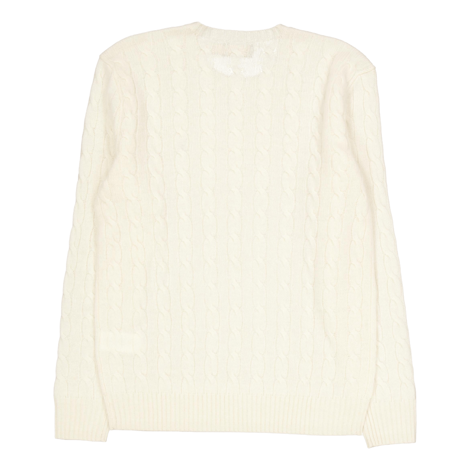 Cable-Knit Wool-Cashmere Sweater Andover Cream