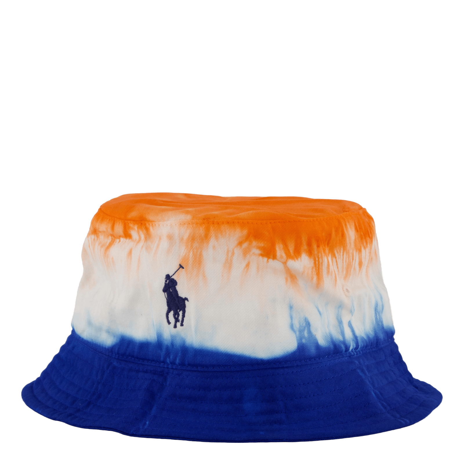 Tie-Dye Twill Bucket Hat Brght Sgnl Orange / Spa Royal