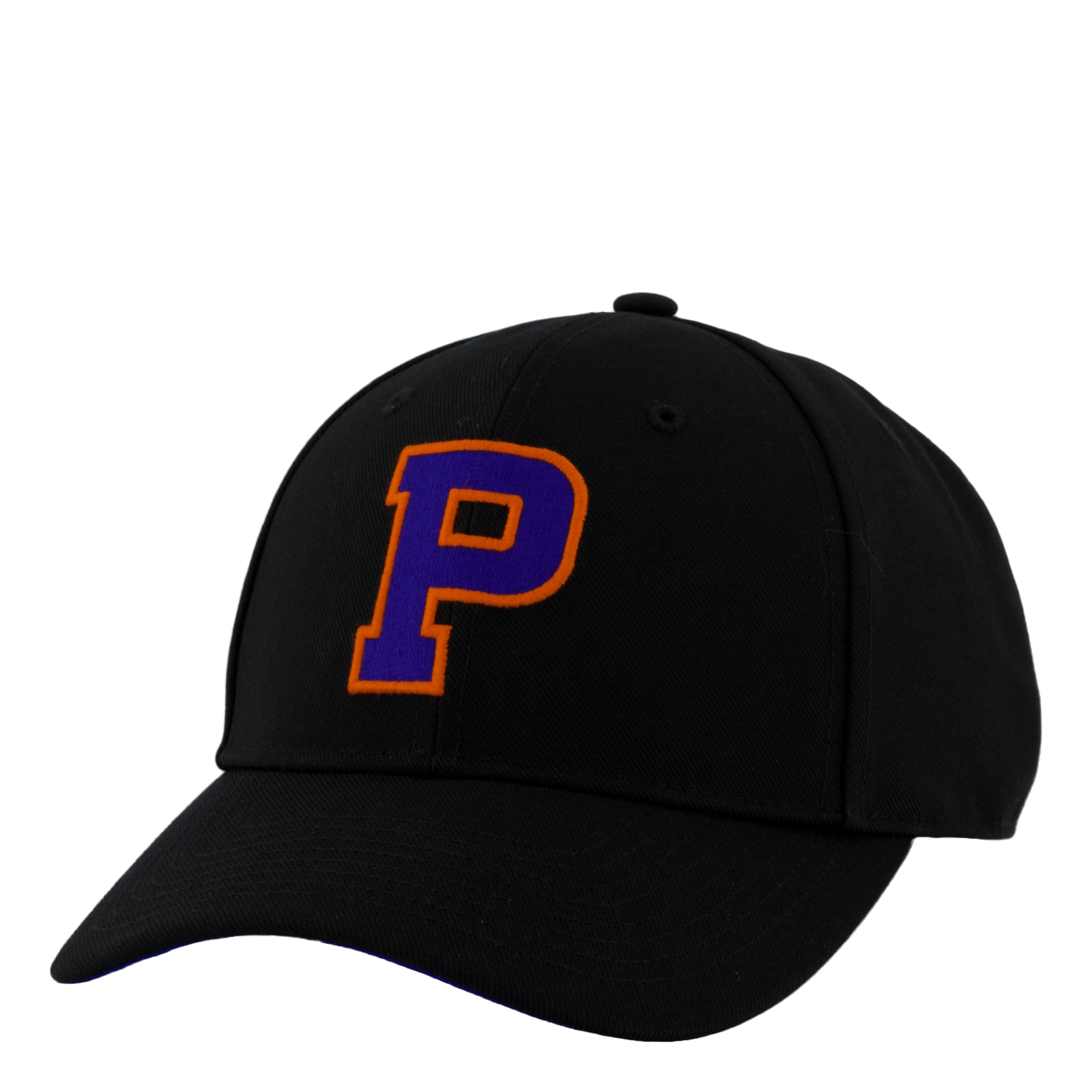 Logo-Embroidered Twill Ball Cap Polo Black