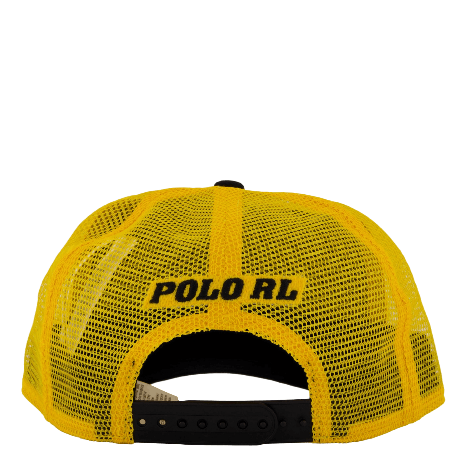 Racing-Patch Twill Trucker Cap Polo Black Multi