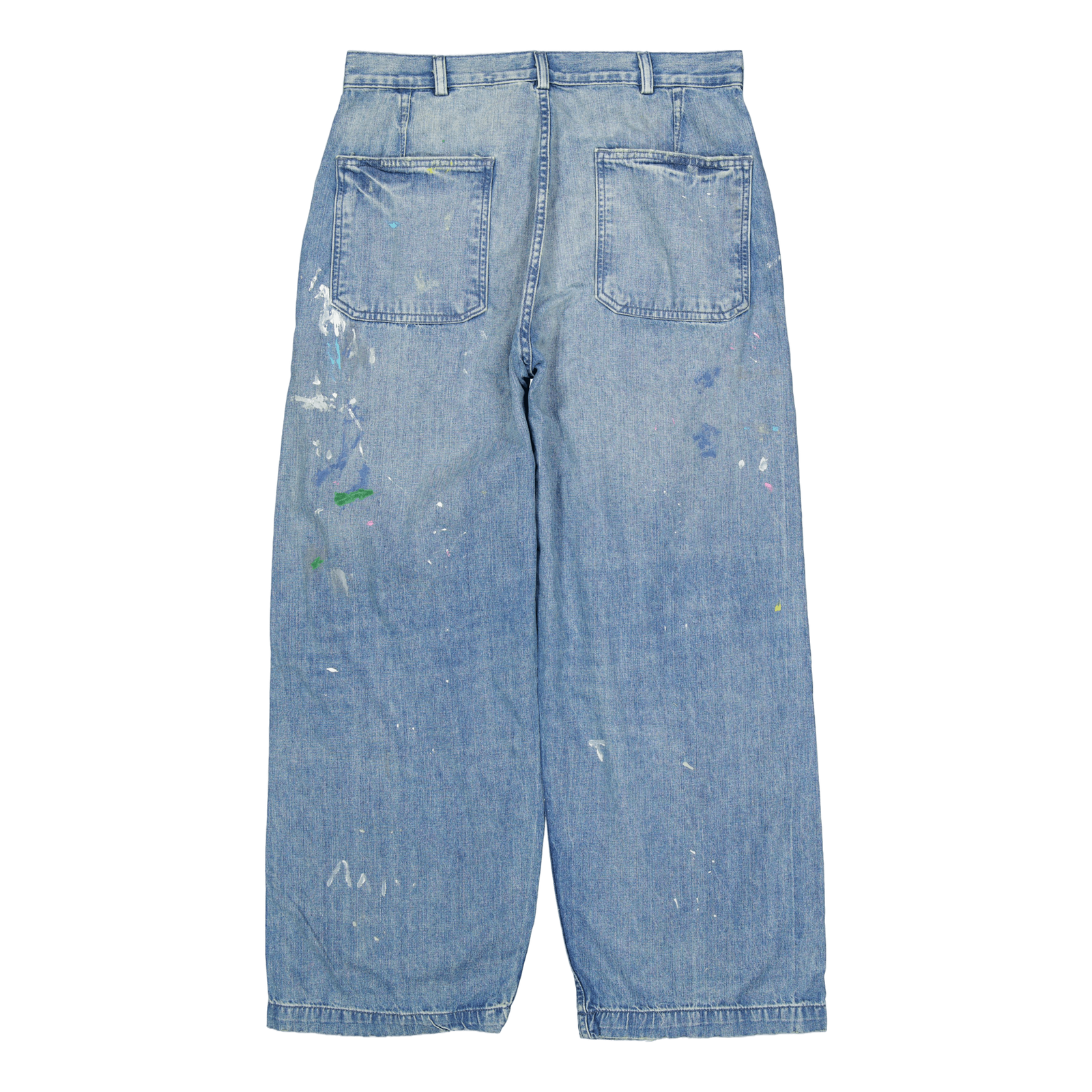 Naval-Inspired Distressed Jean Malta