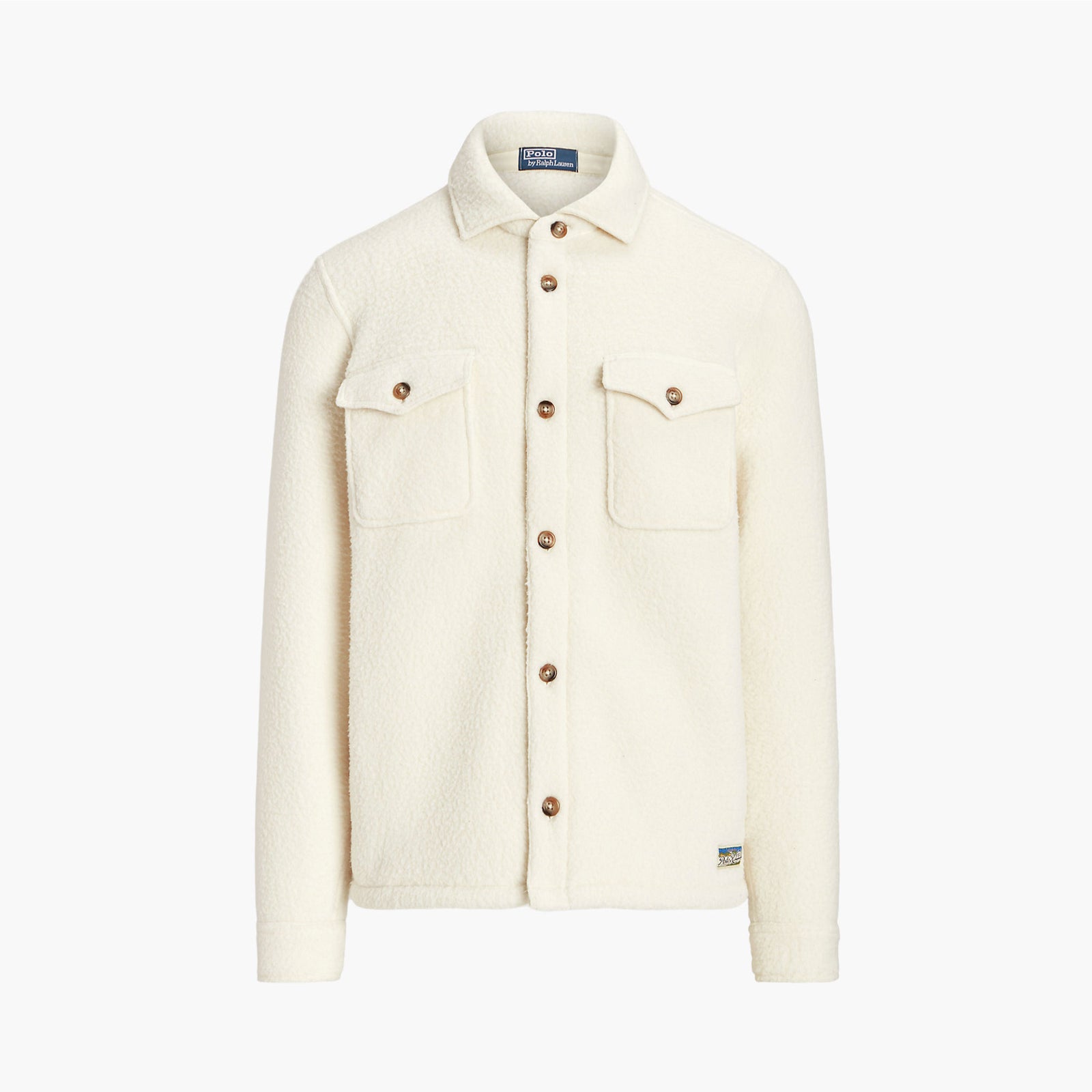 Pile Fleece Overshirt Winter Cream