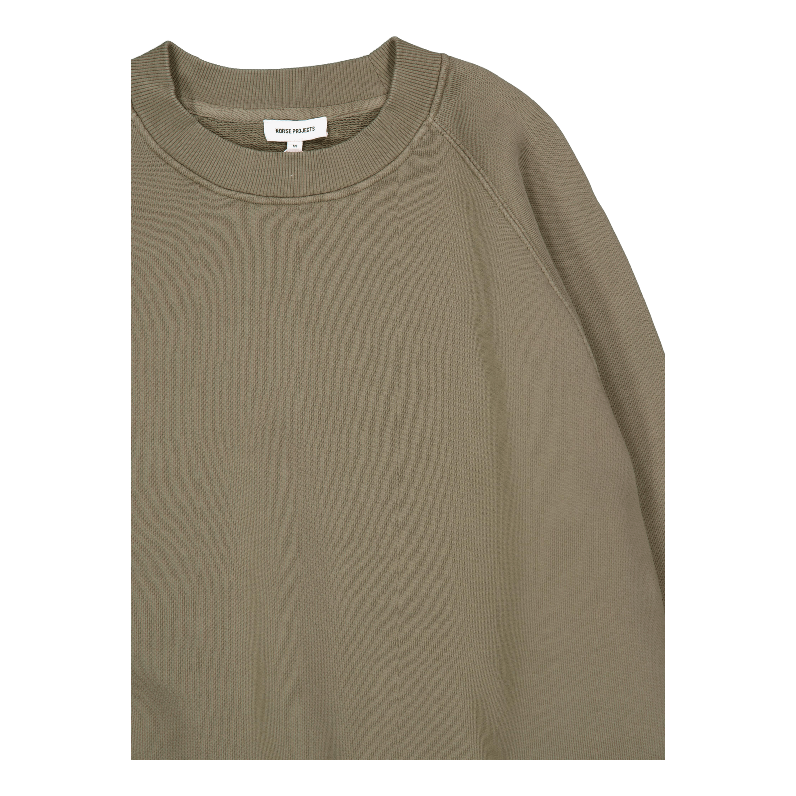 Marten Relaxed Organic Raglan Sediment Green