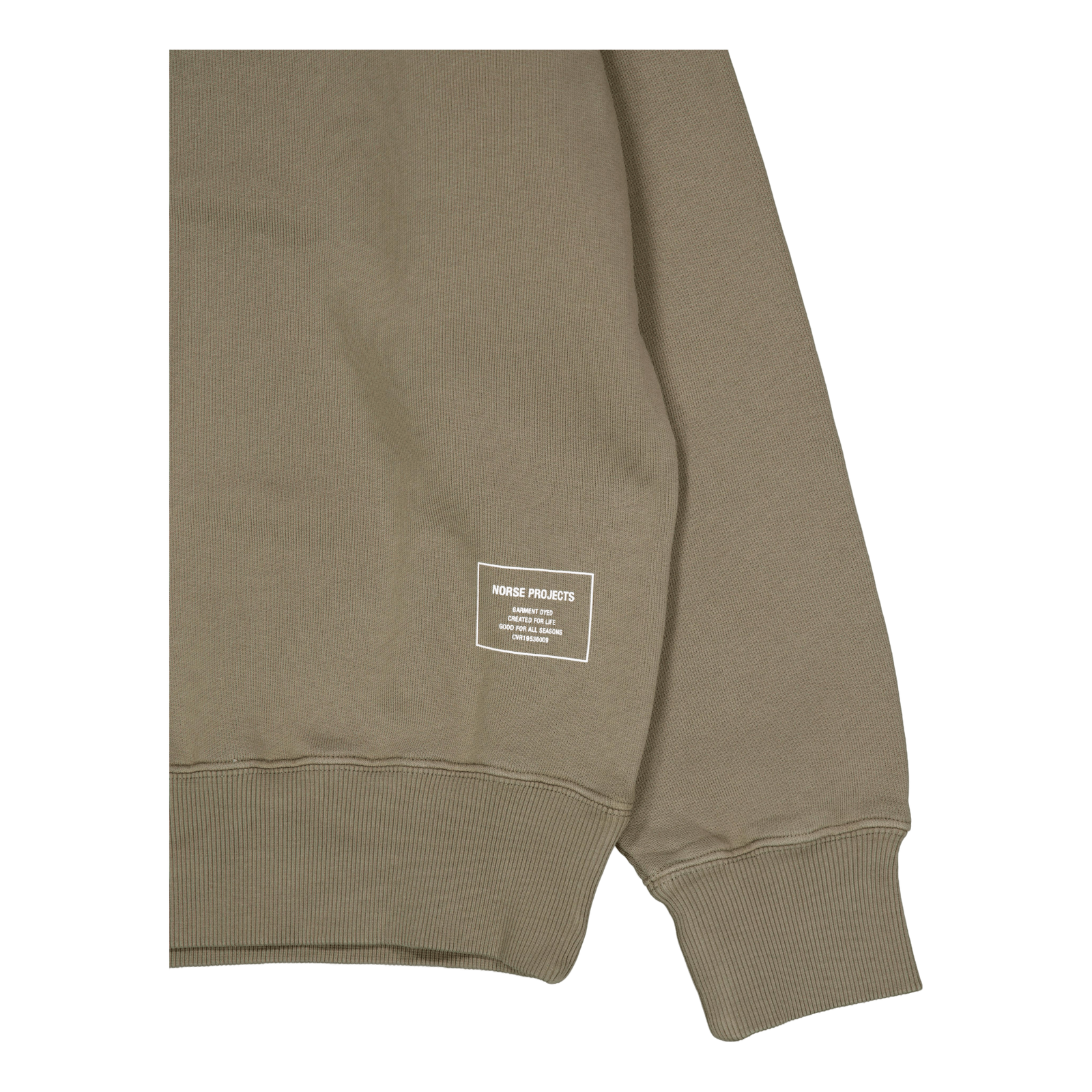 Marten Relaxed Organic Raglan Sediment Green