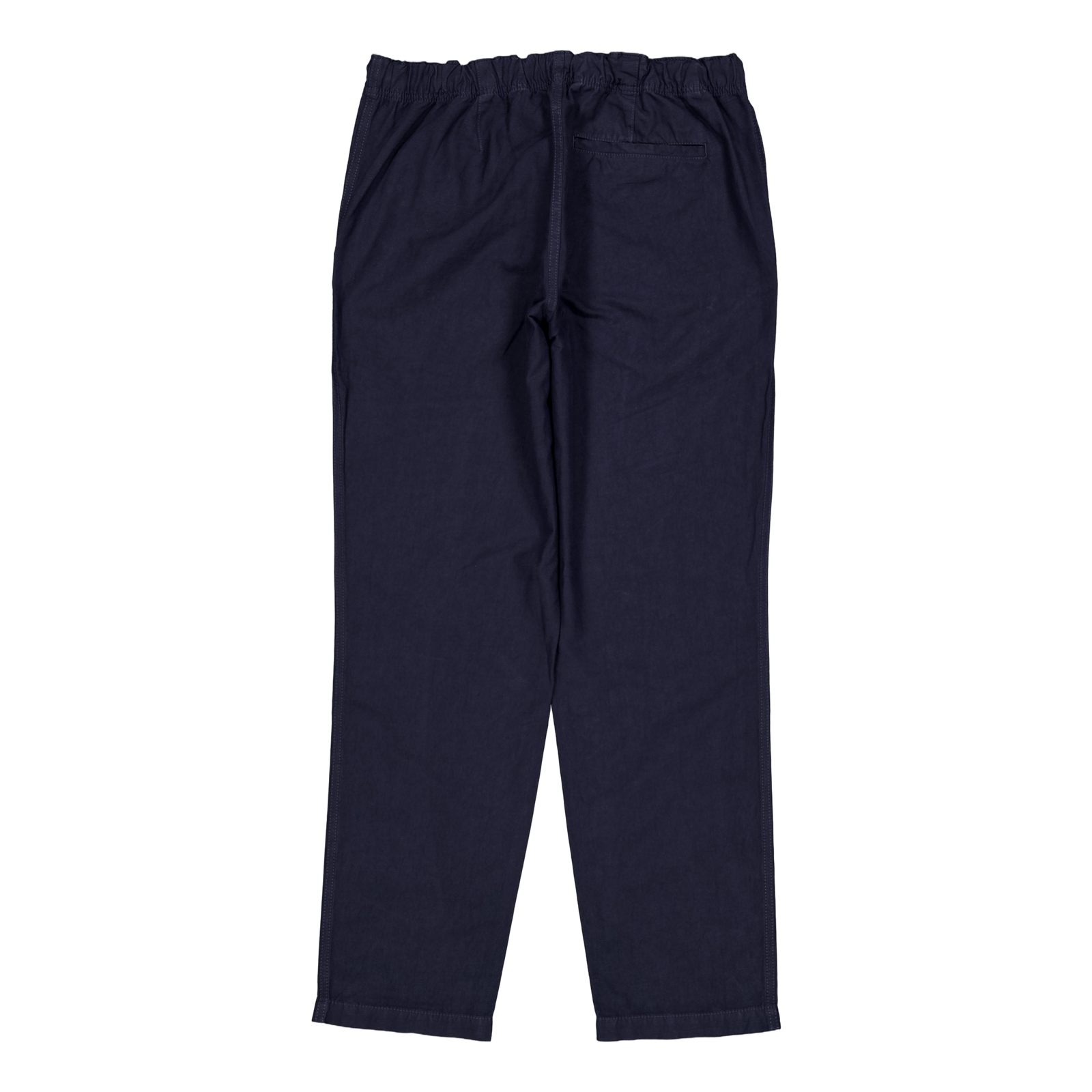 Ezra Relaxed Cotton Linen Trou Dark Navy