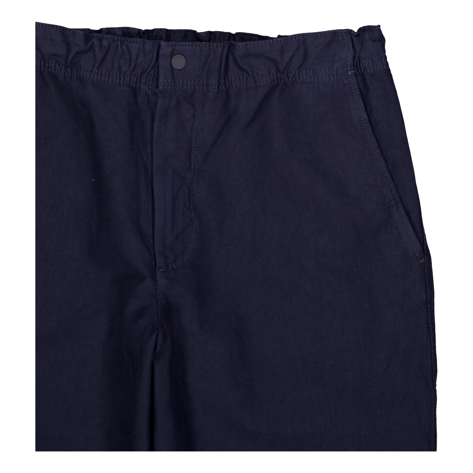 Ezra Relaxed Cotton Linen Trou Dark Navy