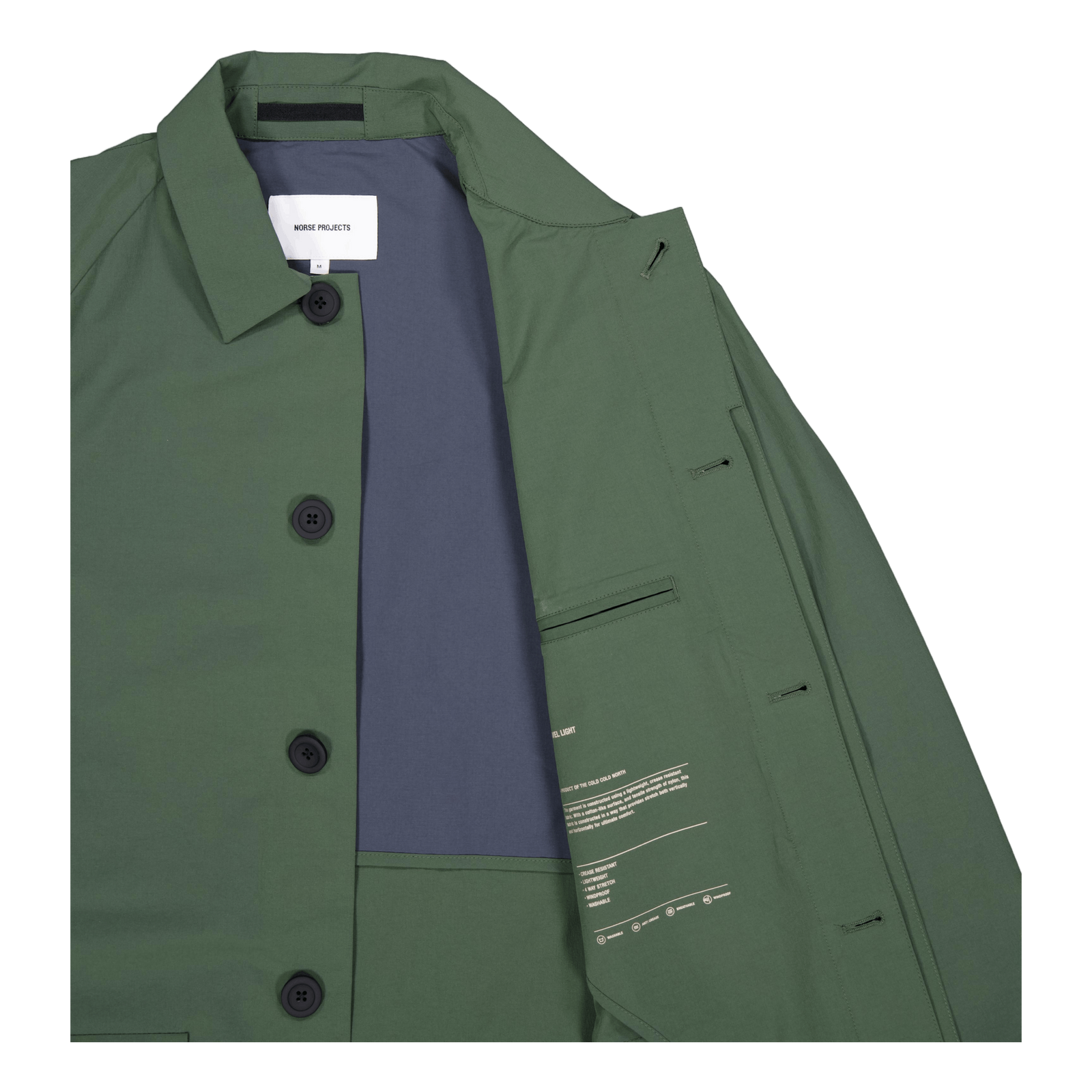 Vargo Travel Light Raglan Mac Spruce Green