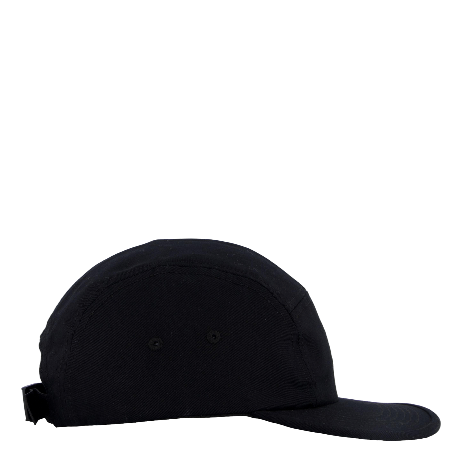 Twill 5 Panel Cap Black