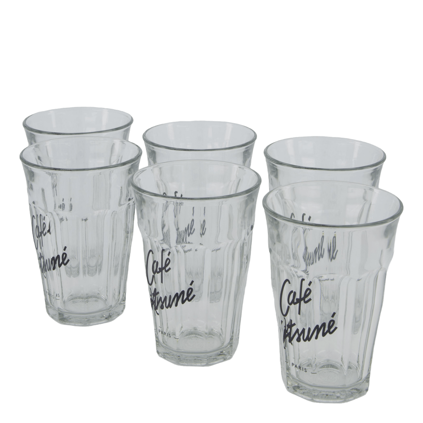 Duralex Picardie Cafe Kitsune Black