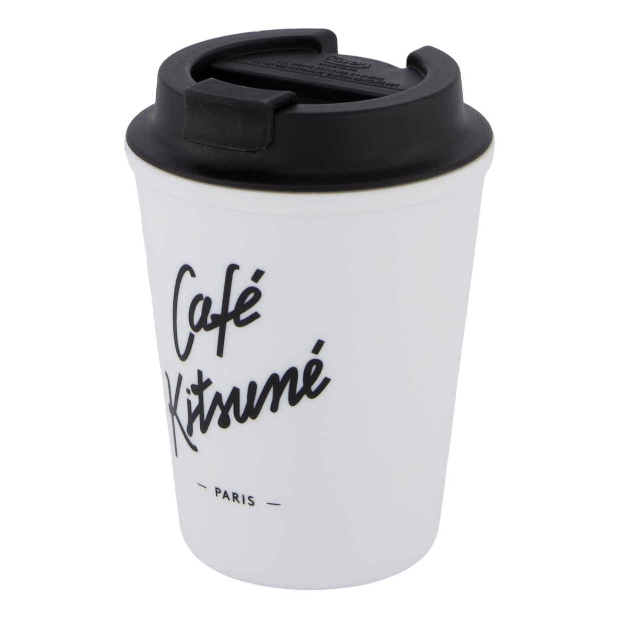 Cafe Kitsune Coffee Tumbler White