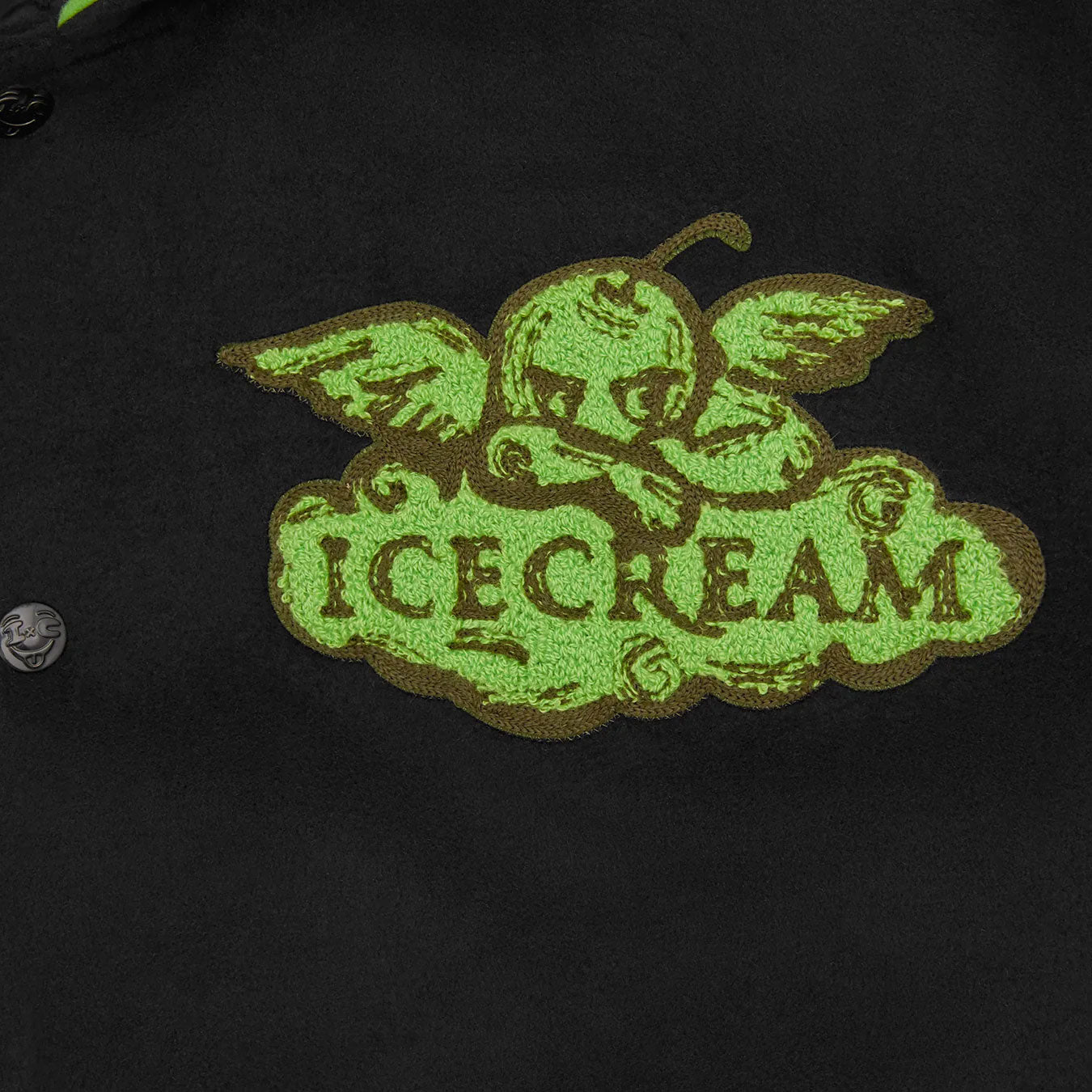 Cherub Cheerleader Jacket Black