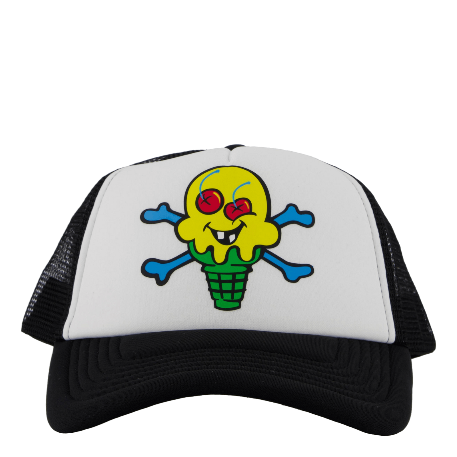 Cones And Bones Trucker White