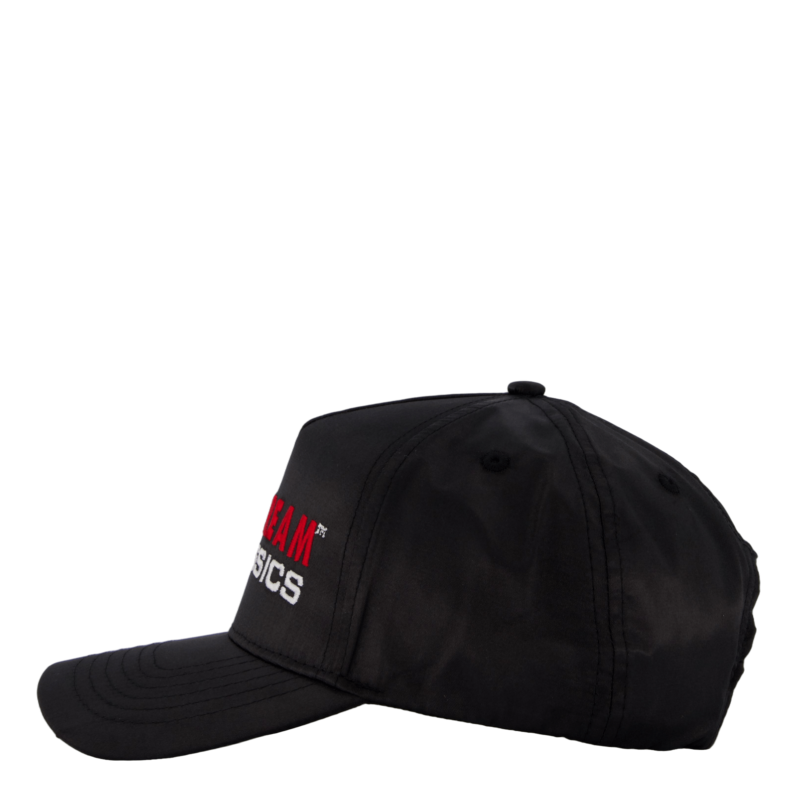 Piano Satin Trucker Black