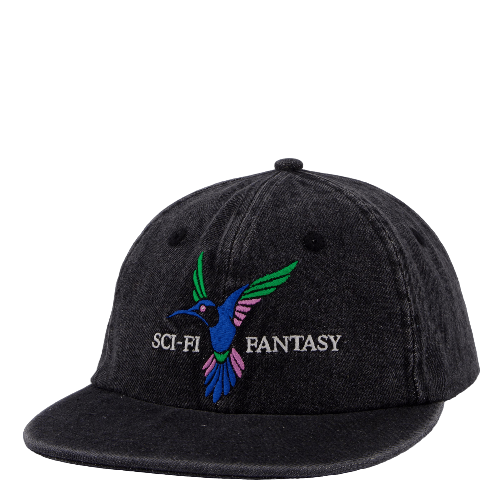Humming Bird Hat Black