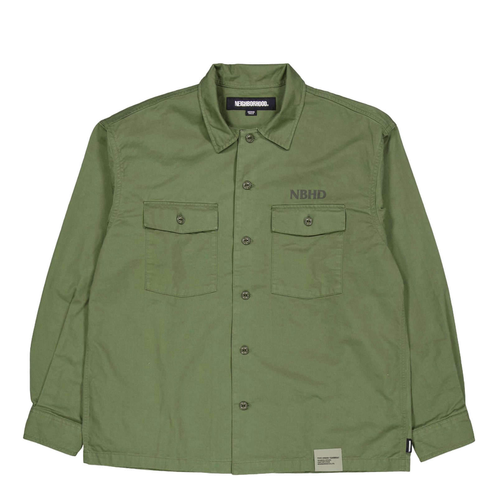 Bdu Shirt Ls Olive Drab