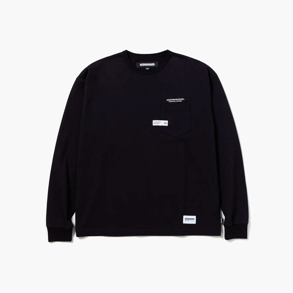 Classic-p Crewneck Ls Black
