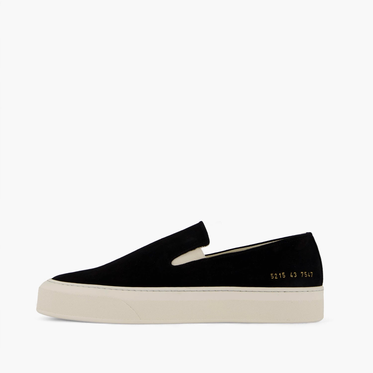 Slip On In Suede Black