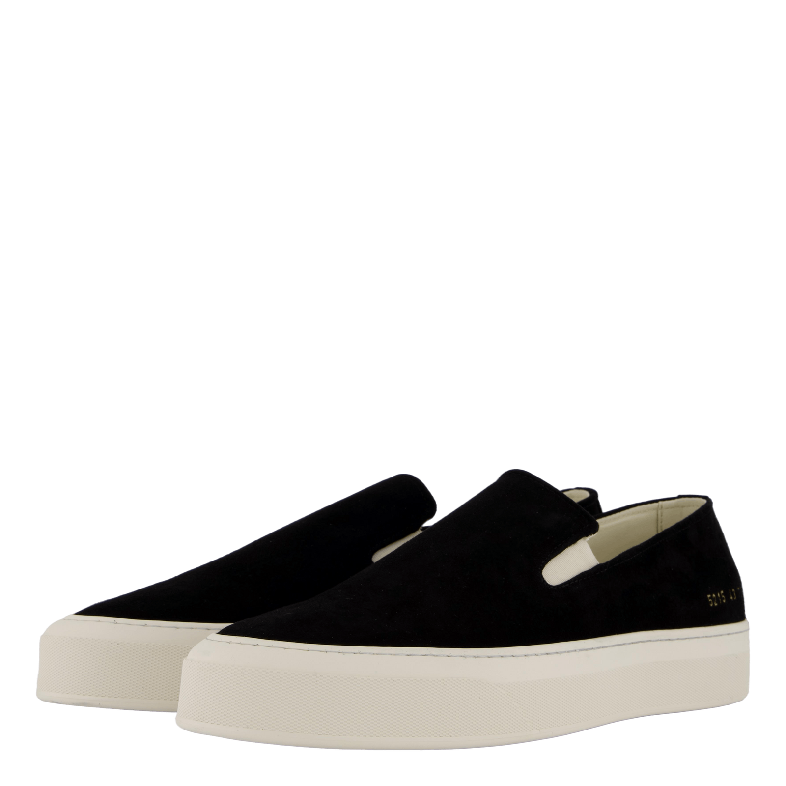 Slip On In Suede Black
