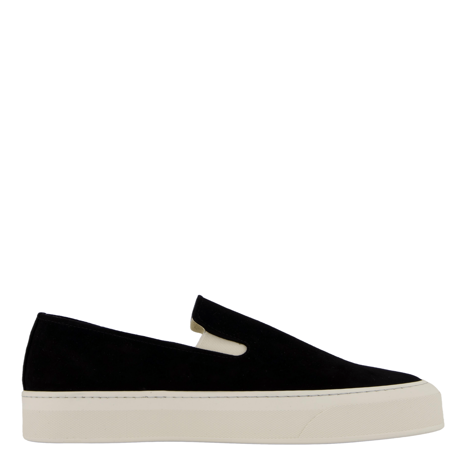 Slip On In Suede Black