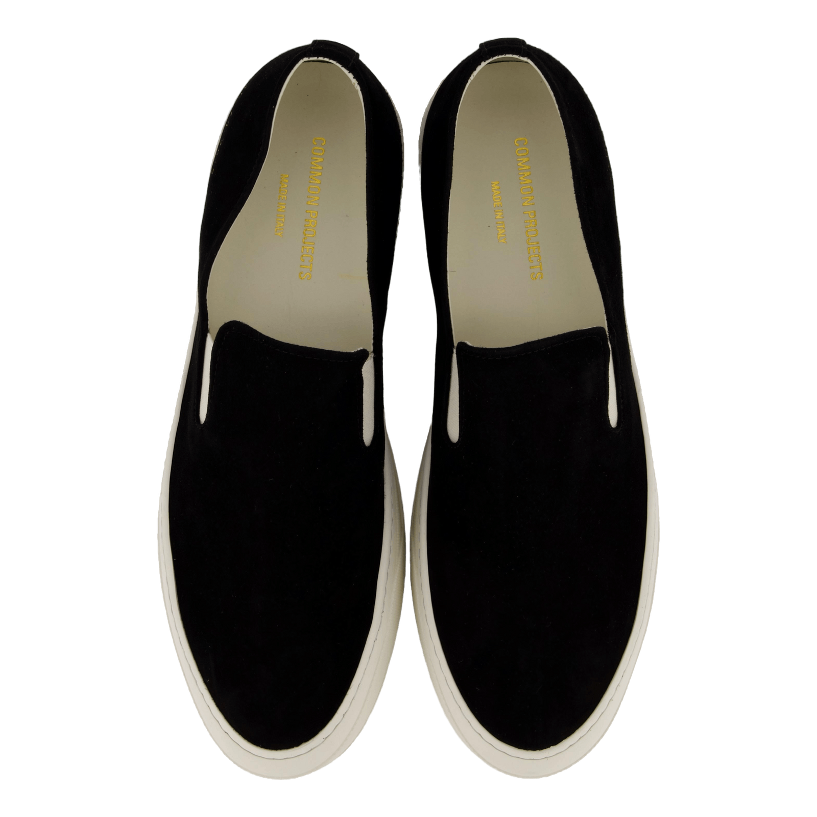 Slip On In Suede Black