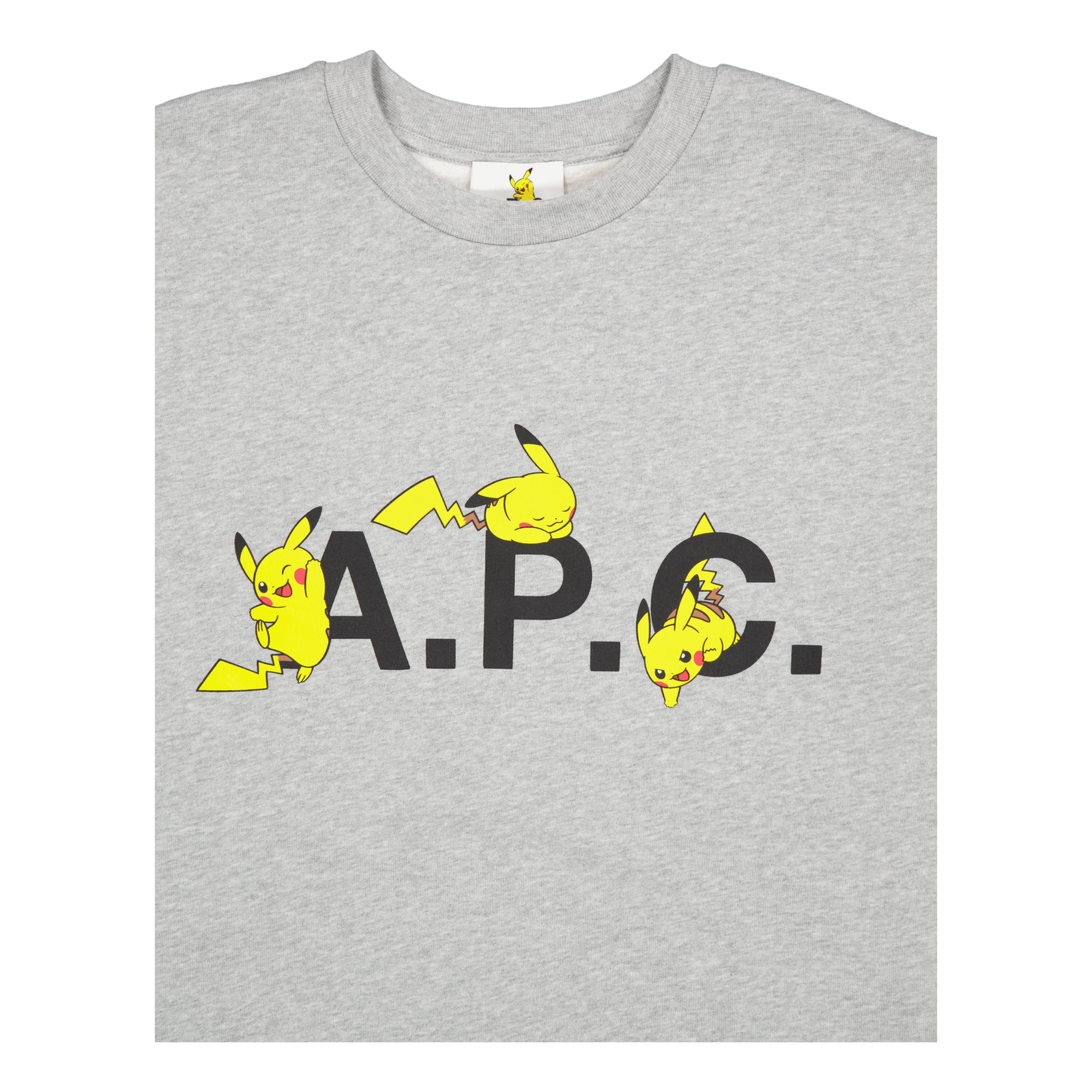 Sweat Pokémon Pikachu H Plb- Gris Clair Chine