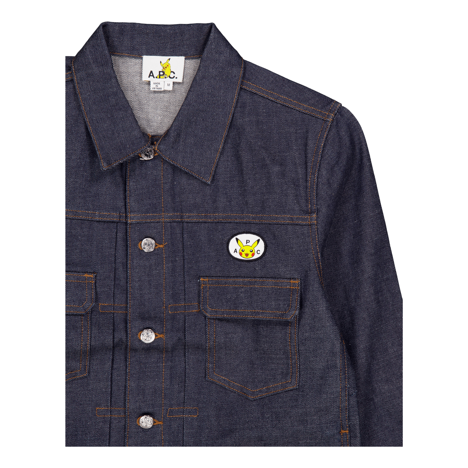 Veste Jean Pokemon Iai - Indigo