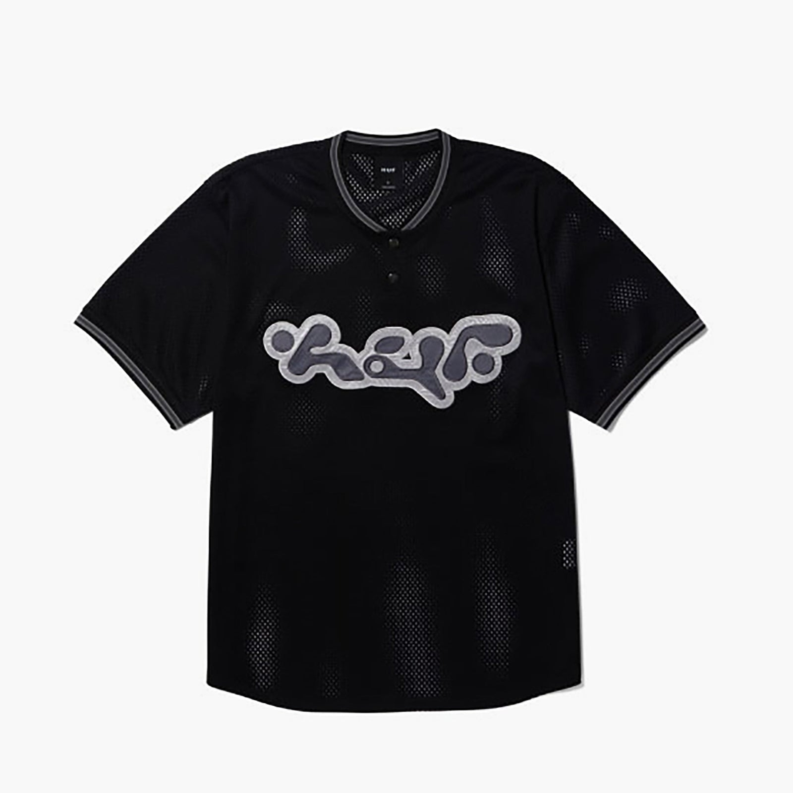 Halftime Henley S/s Jersey Black