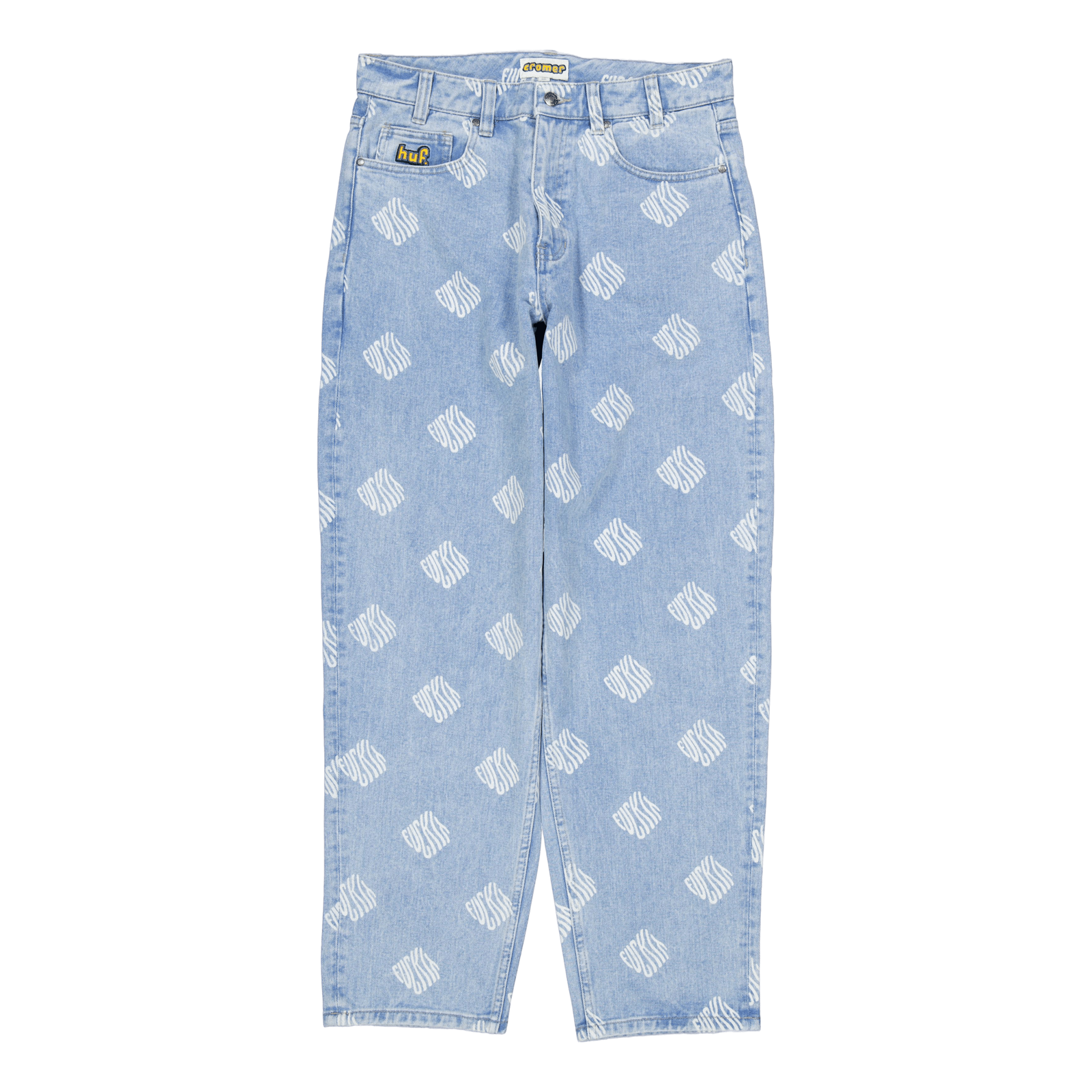 Cromer Print Pant Blue