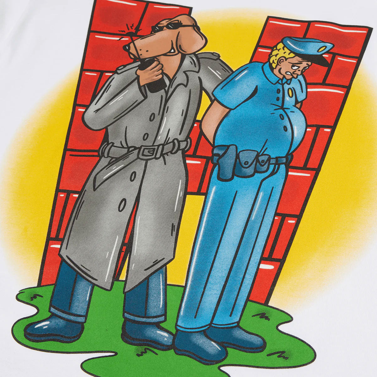 Unlawful S/s Tee White