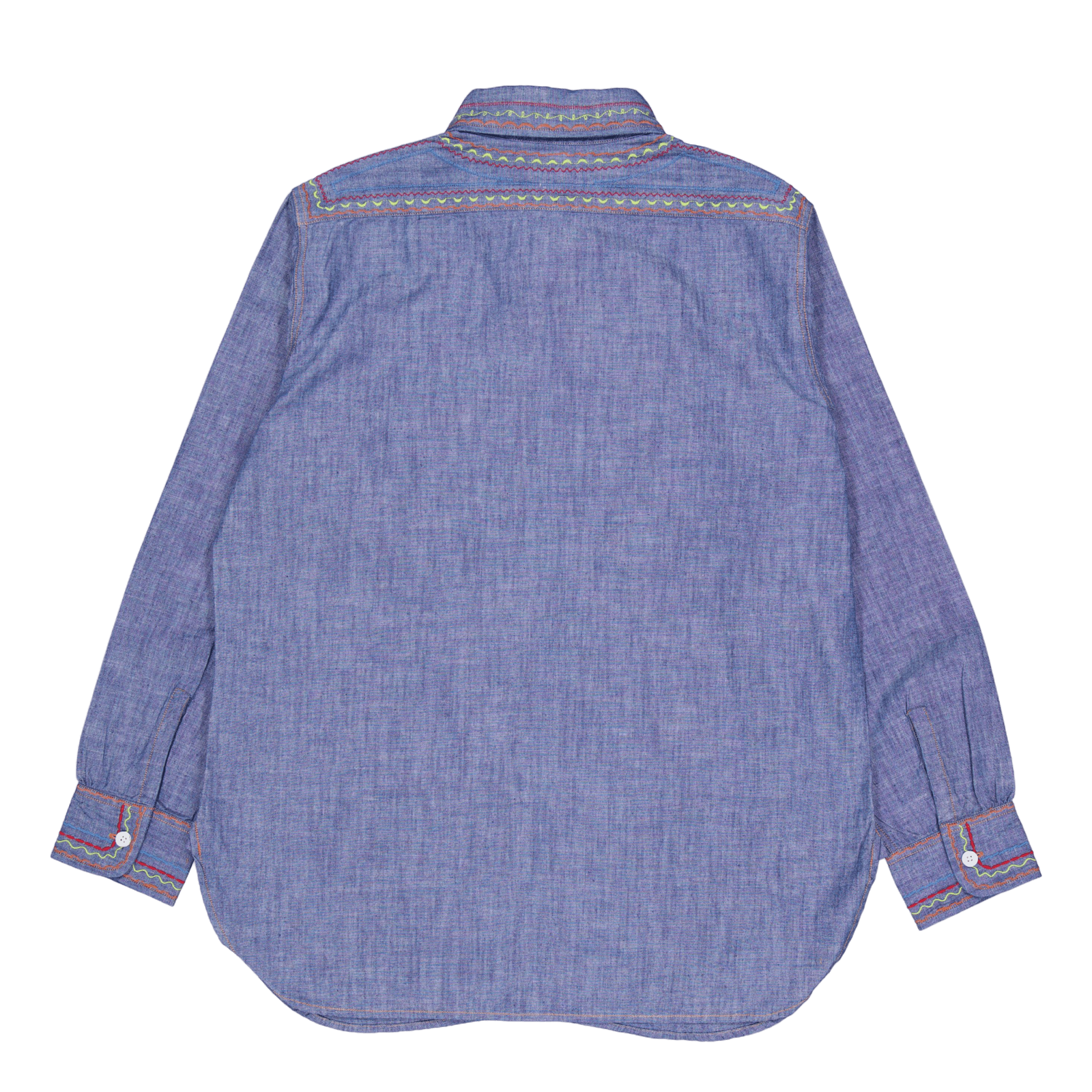 Needles Work Shirt - Cotton Ch Blue