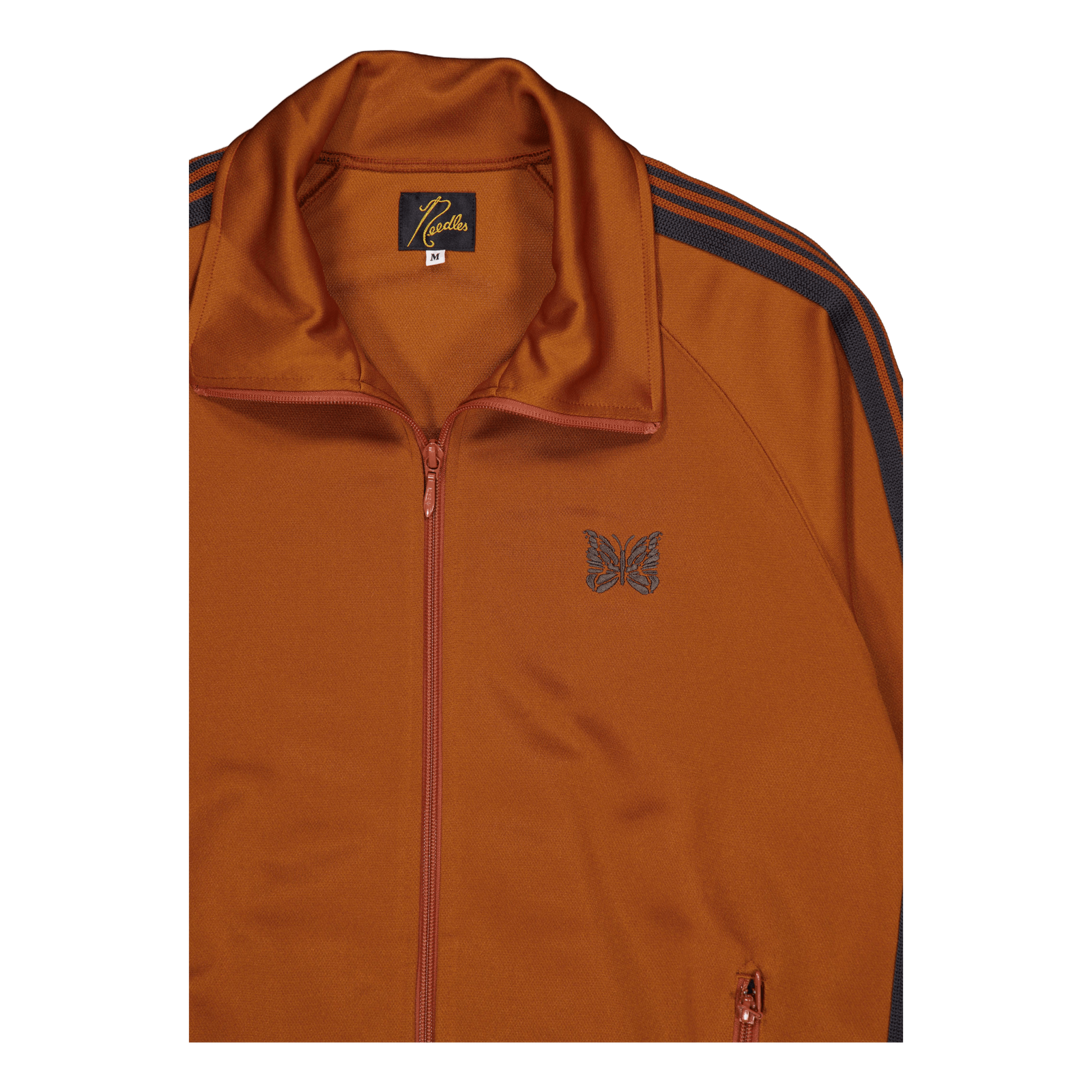 Needles Track Jacket - Poly Sm A-rust
