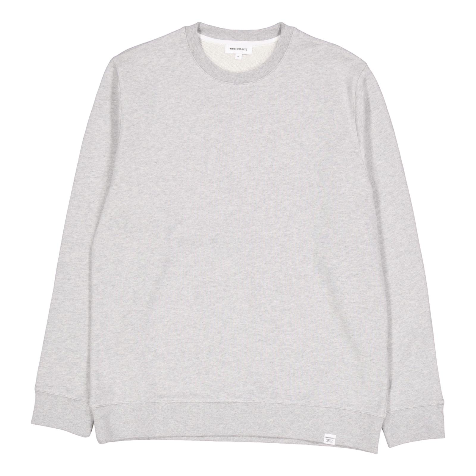 Vagn Classic Crew Light Grey Melange