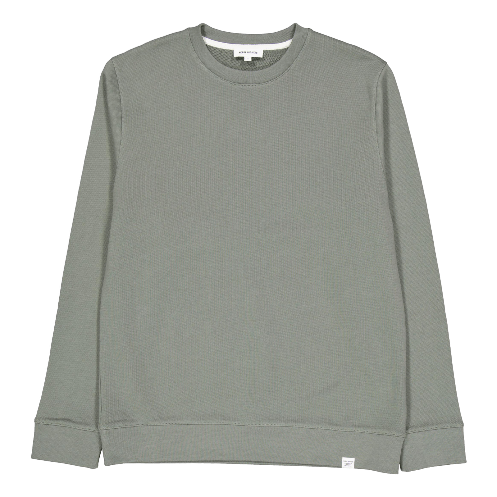 Vagn Slim Organic Sweatshirt Pewter