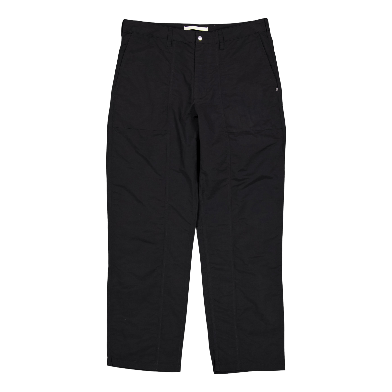 Sigur Relaxed Waxed Nylon Fati Black