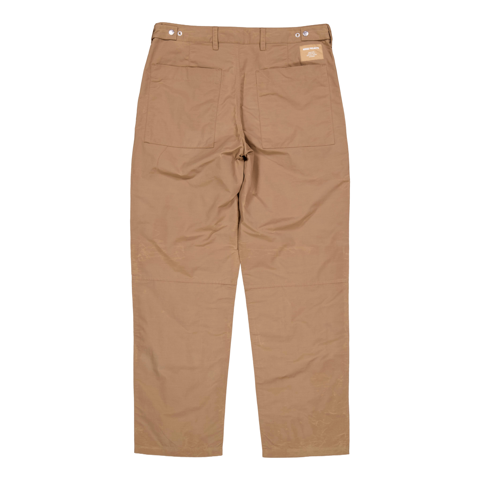 Sigur Relaxed Waxed Nylon Fati Camel