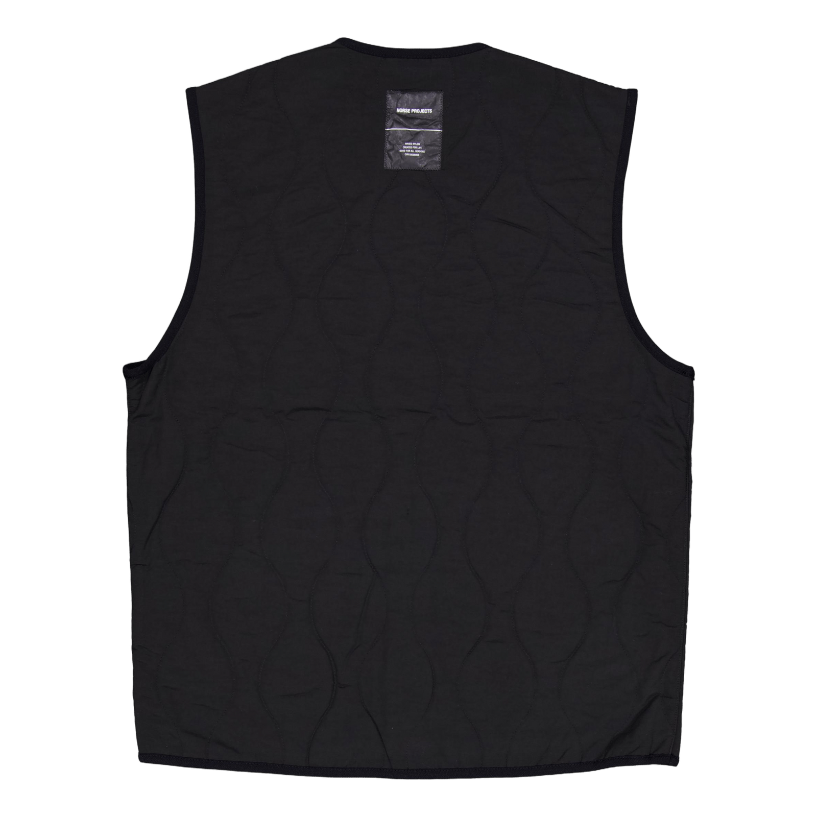 Peter Waxed Nylon Insulated Ve Black