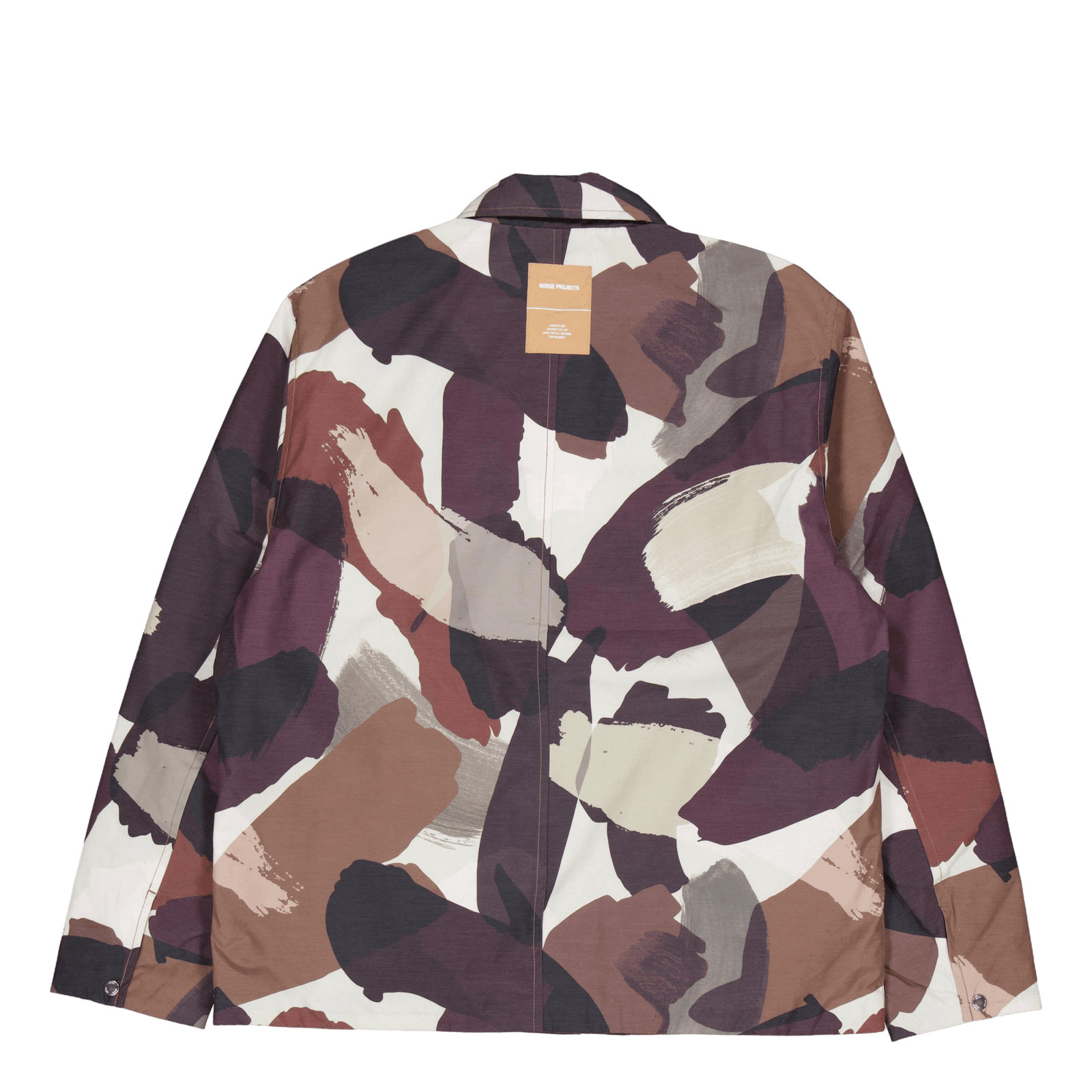 Pelle Camo Nylon Insulated Jac Espresso