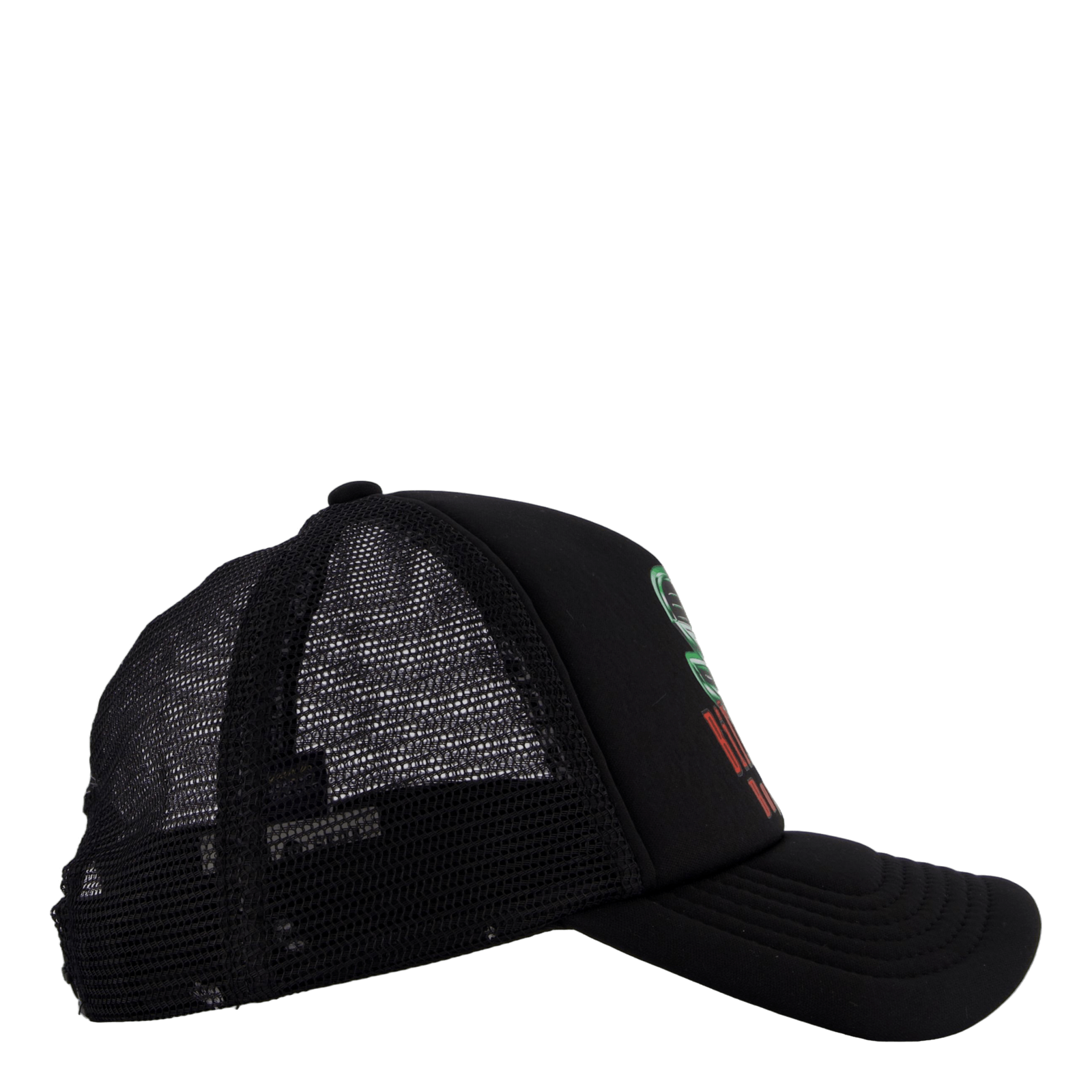 Dollar Sign Trucker Black