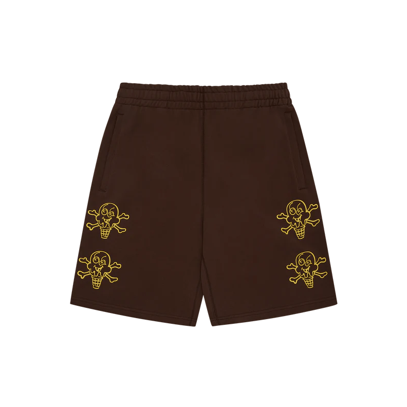 Cones And Bones Sweatshorts Brown