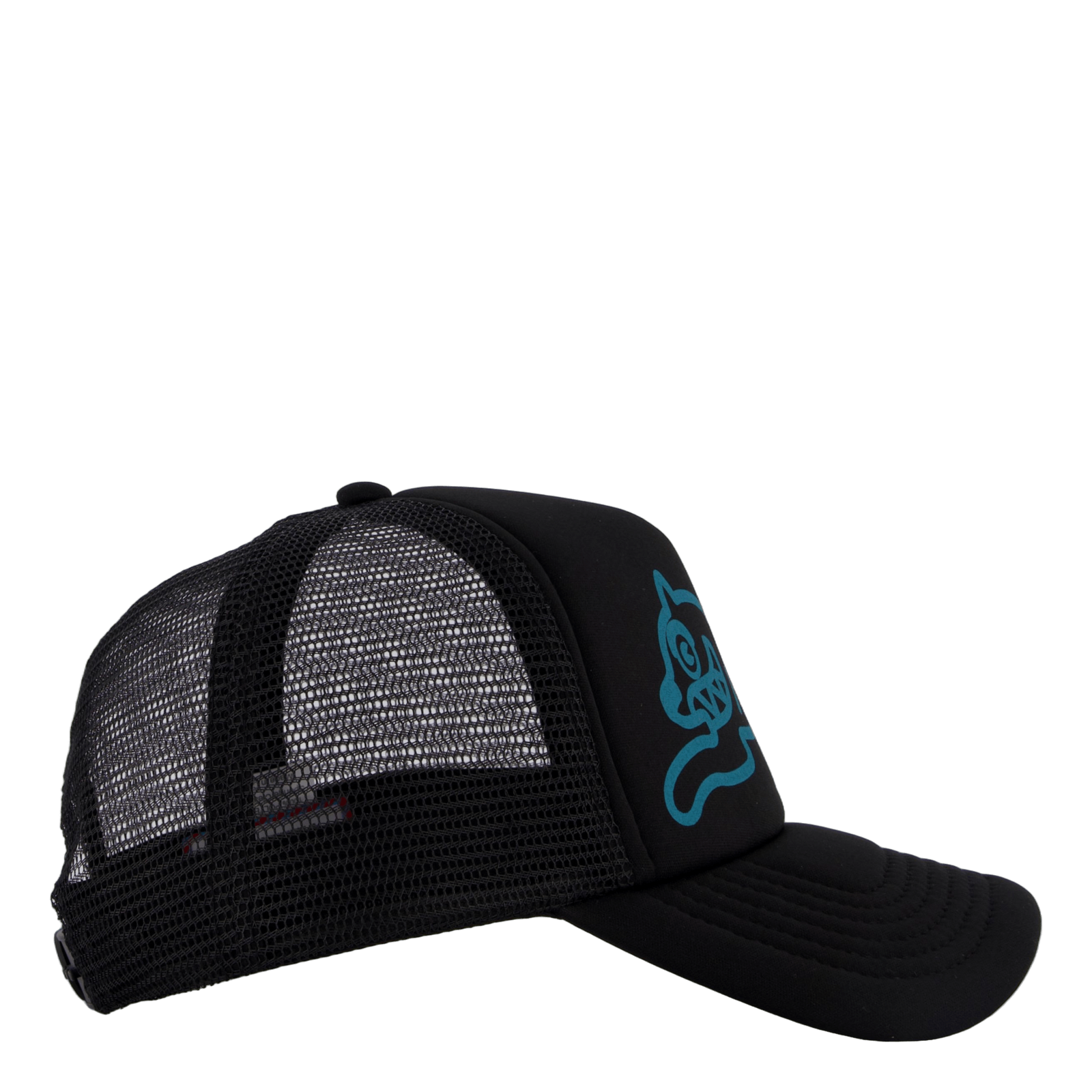 Running Dog Trucker Cap Black